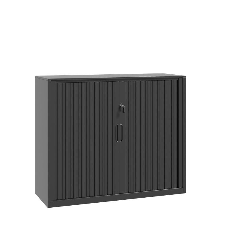 990H+1850H卷门柜-黑色